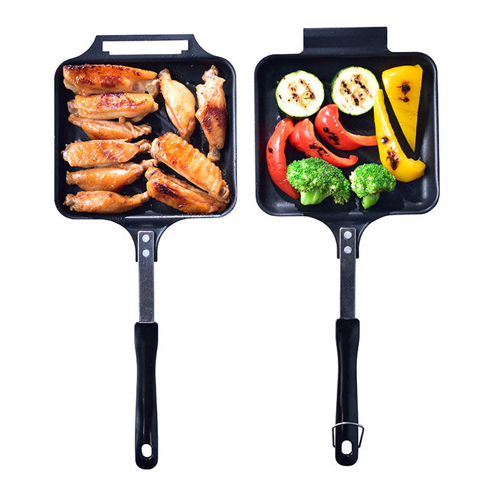 BACKYARD FAMILY「ホットサンドメーカー 直火 通販 ホットサンド 1枚 フライパン ミニフライパン 朝食 朝ごはん」|食器・キッチングッズ|