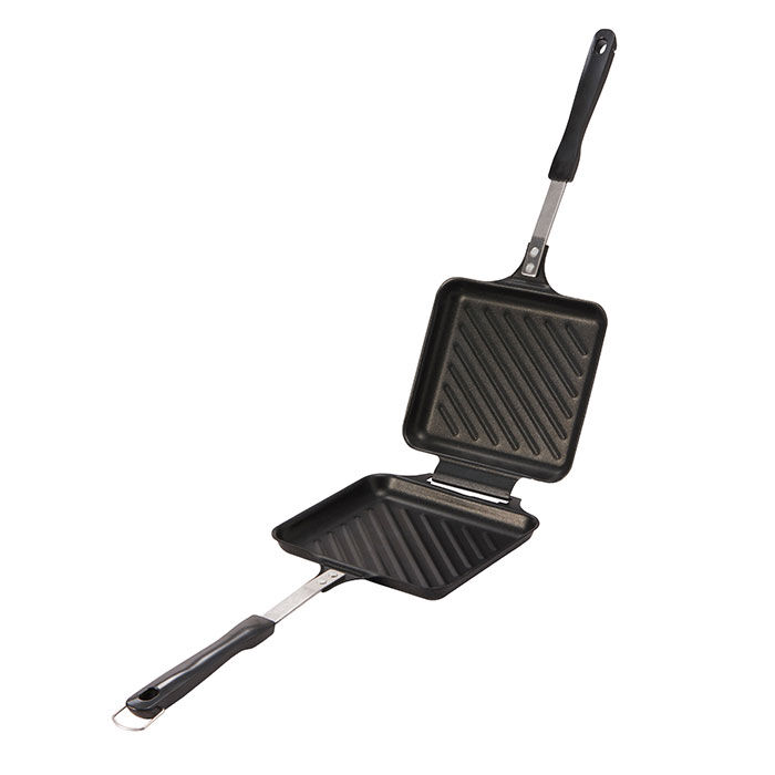 BACKYARD FAMILY「ホットサンドメーカー 直火 通販 ホットサンド 1枚 フライパン ミニフライパン 朝食 朝ごはん」|食器・キッチングッズ|