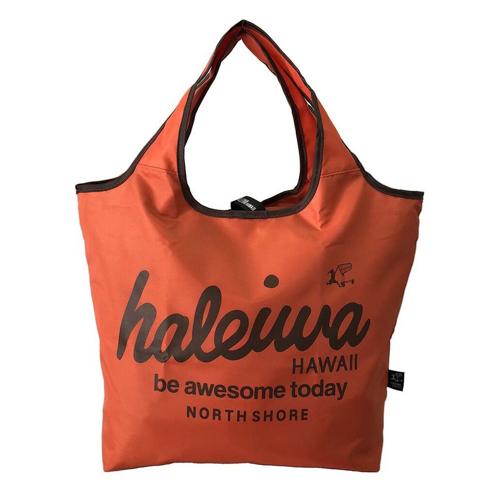 BACKYARD FAMILY「ハレイワハッピーマーケット エコバッグ 通販 HALEIWA HAPPY MARKET 保冷バッグ」|エコバッグ|オレンジ1