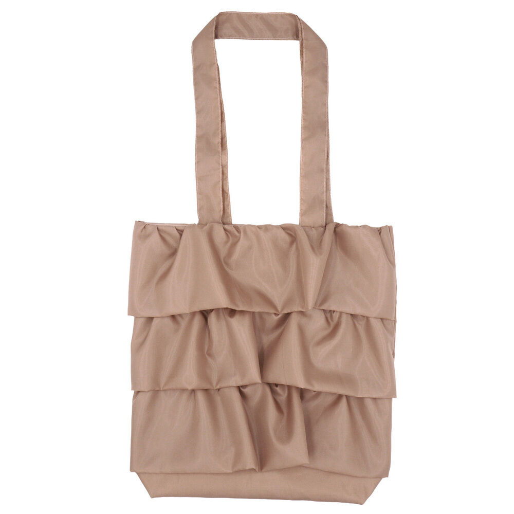 BACKYARD FAMILY「トートバッグ フリル A4 通販 レディース かわいい バッグ バック フリルバッグ かばん」|トートバッグ|ピンク1