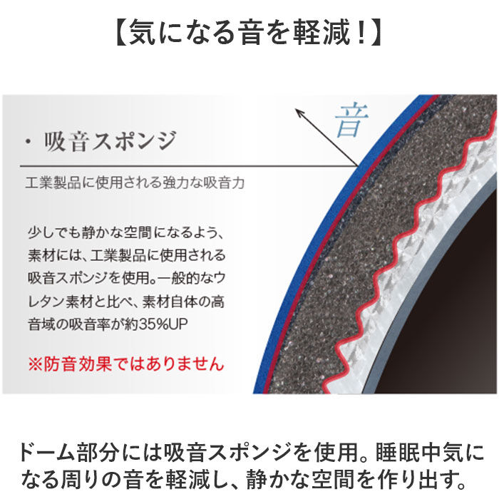 BACKYARD FAMILY「枕 快眠 通販 ドーム枕 ピロー かぶる 眠りやすい 快眠枕 ドーム型 かぶる枕 昼寝用枕 まくら」|その他|