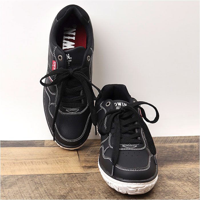 BACKYARD FAMILY「EDWIN スニーカー EDW7761 エドウィン 通販 メンズ ローカットスニーカー 軽量 幅広」|スリッポン|