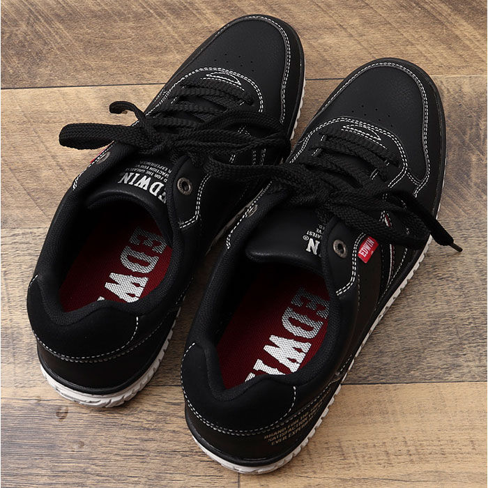 BACKYARD FAMILY「EDWIN スニーカー EDW7761 エドウィン 通販 メンズ ローカットスニーカー 軽量 幅広」|スリッポン|