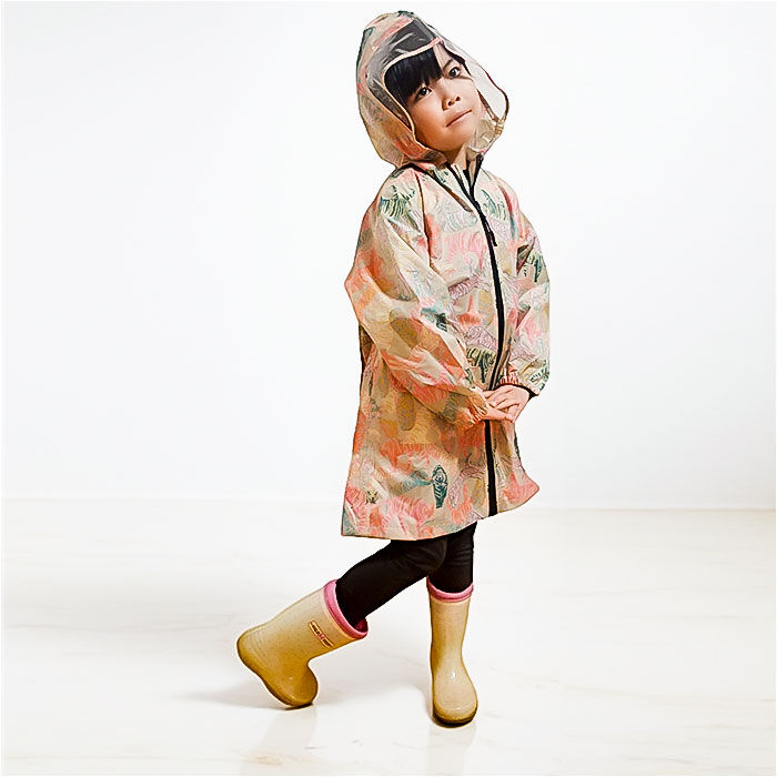 KiU「kiu キウ レインコート キッズ 通販 キッズポンチョ ポンチョ カッパ 雨合羽 ランドセル対応」|レインコート|