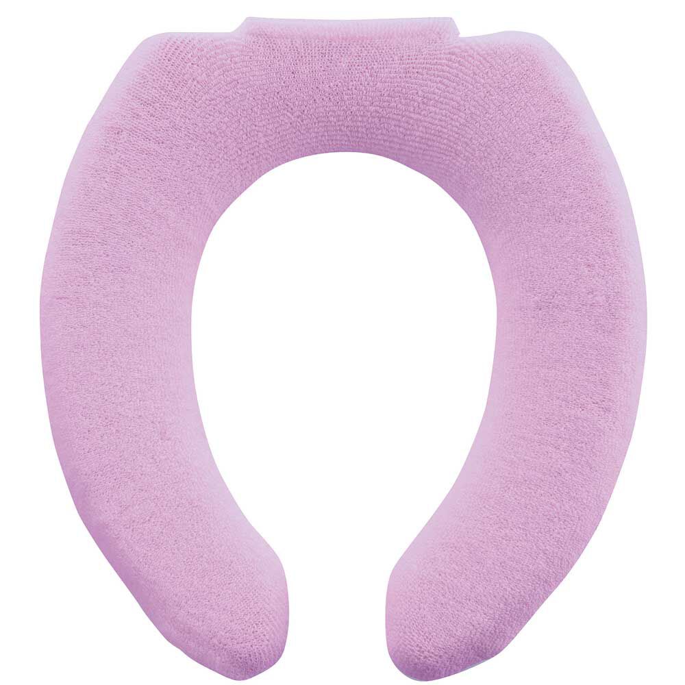 BACKYARD FAMILY「便座カバー U型 トイレカバー 通販 U型便座カバー トイレ便座カバー トイレ カバー 便座マット」|トイレタリー・ランドリーグッズ|パープル1