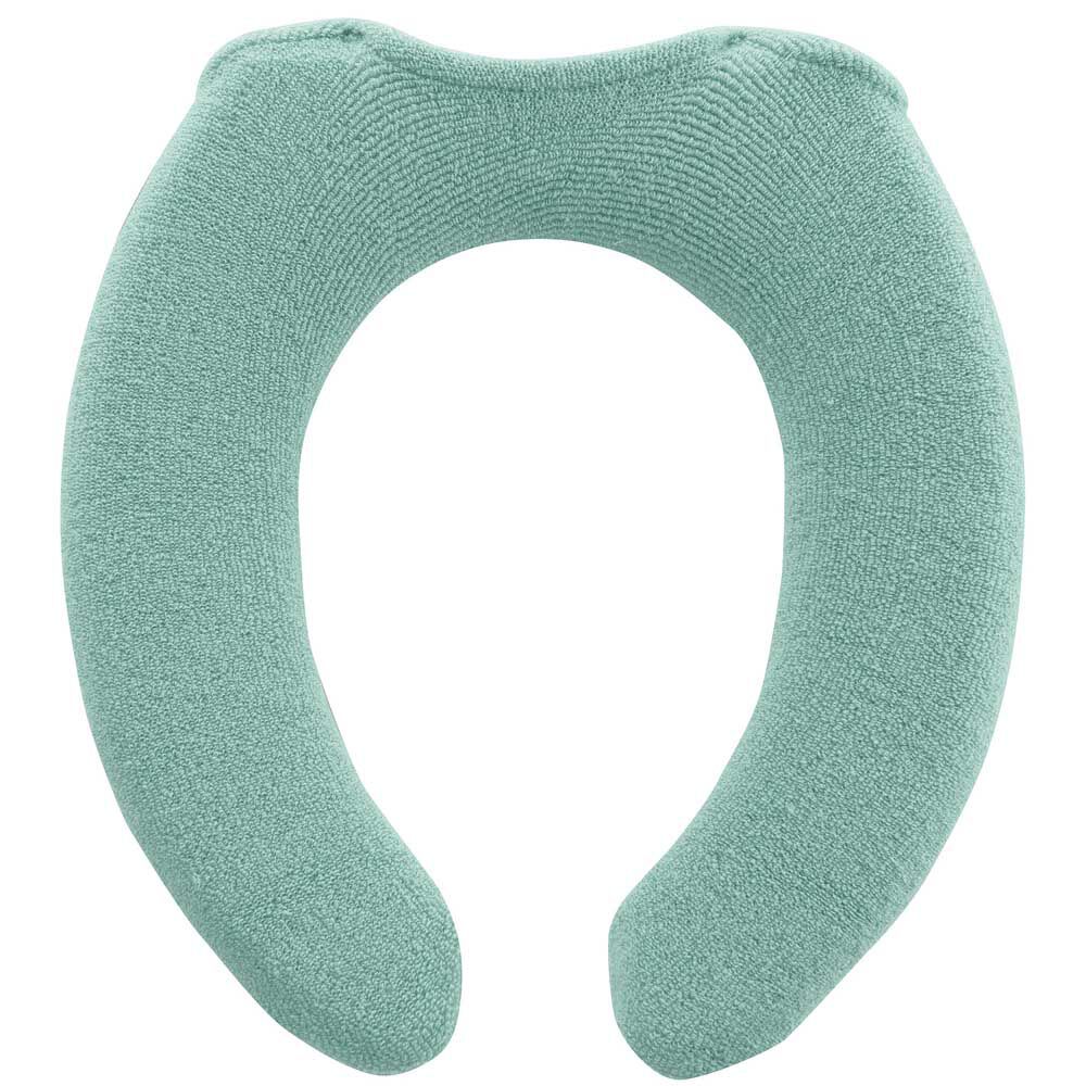 BACKYARD FAMILY「便座カバー U型 トイレカバー 通販 U型便座カバー トイレ便座カバー トイレ カバー 便座マット」|トイレタリー・ランドリーグッズ|グリーン3