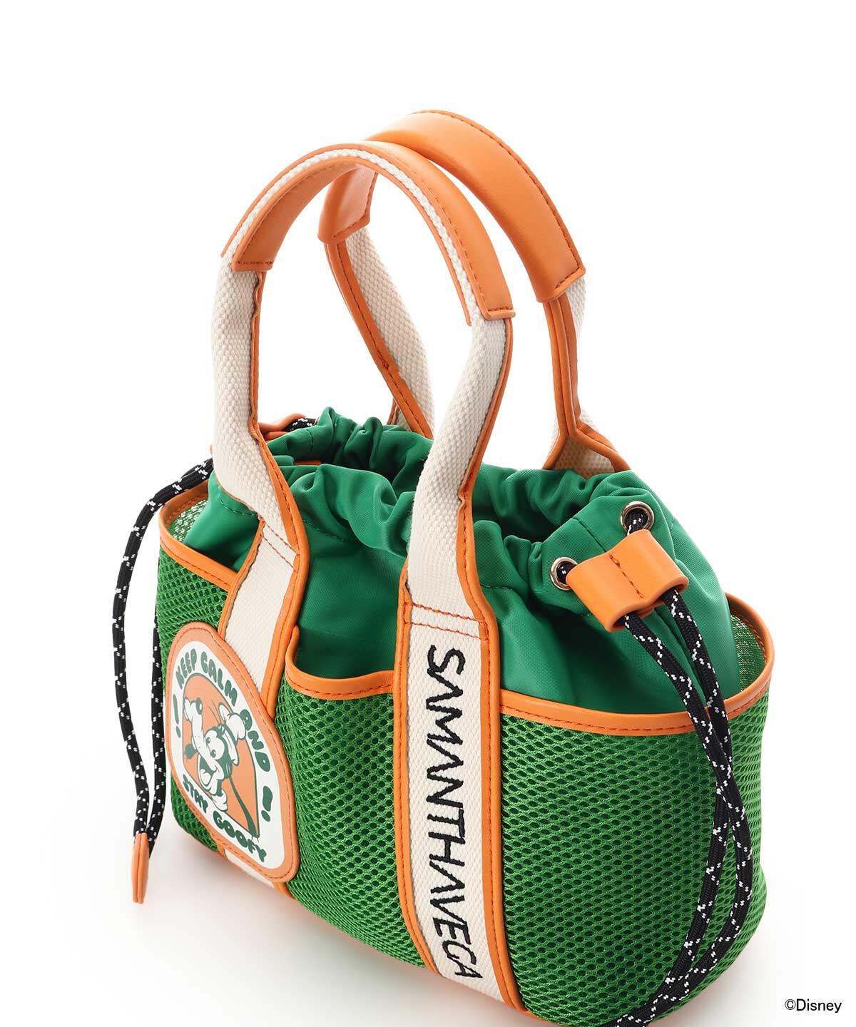 Samantha Vega「「ミッキーマウス＆フレンズ」ロゴテープハンドバッグ（グーフィー）」|ハンドバッグ|