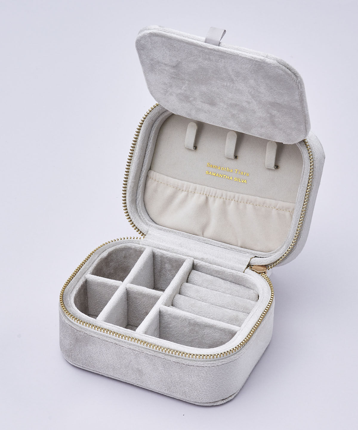 Samantha Tiara「ポータブルジュエリーボックス（シルバー）」|その他|