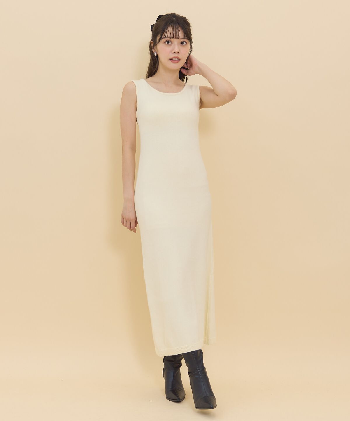 REDYAZEL「ニットワンピース＆ボレロセット」|ワンピース|