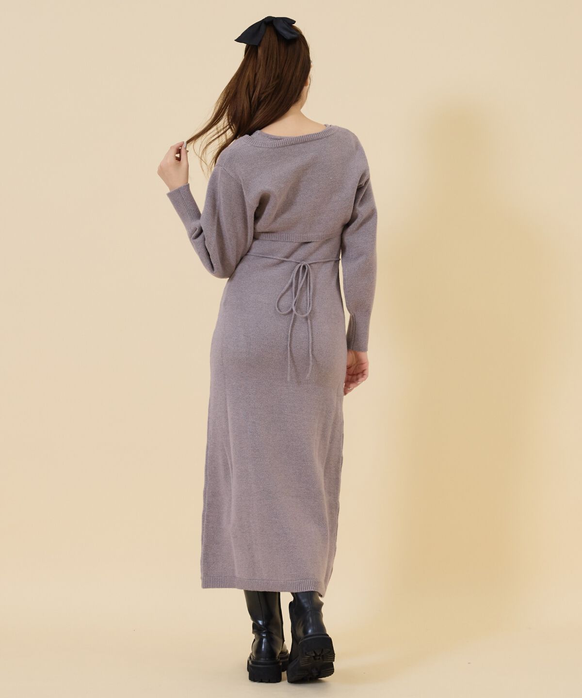 REDYAZEL「ニットワンピース＆ボレロセット」|ワンピース|