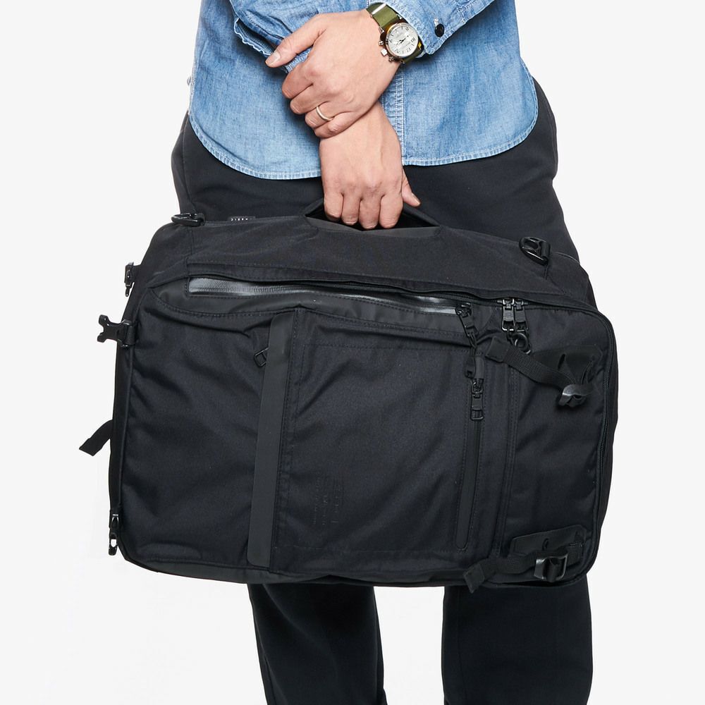 AS2OV「AS2OV / アッソブ WP CORDURA 305D 2WAYBAG」|リュック|ブラック