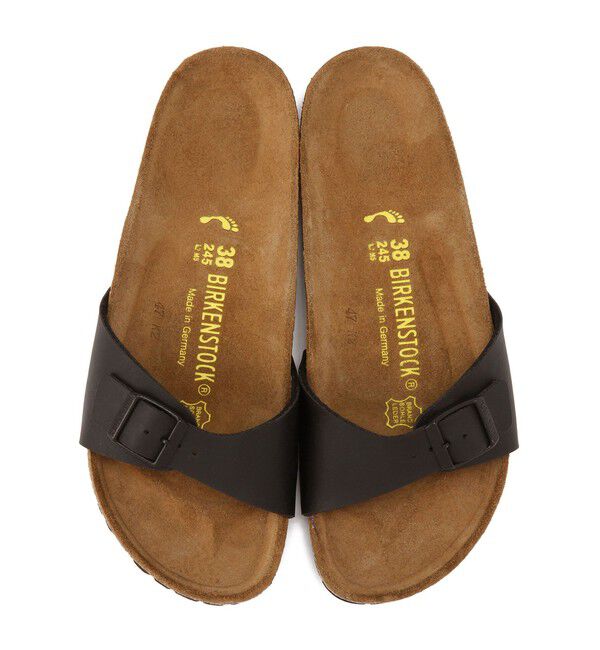 BIRKENSTOCK「【ビルケンシュトック】マドリッド/ブラック ビルコフロー/サンダル レディース/MADRID」|サンダル|
