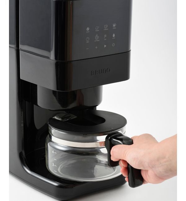 BRUNO「コーン式ミル付き全自動コーヒーメーカー」|電化製品|
