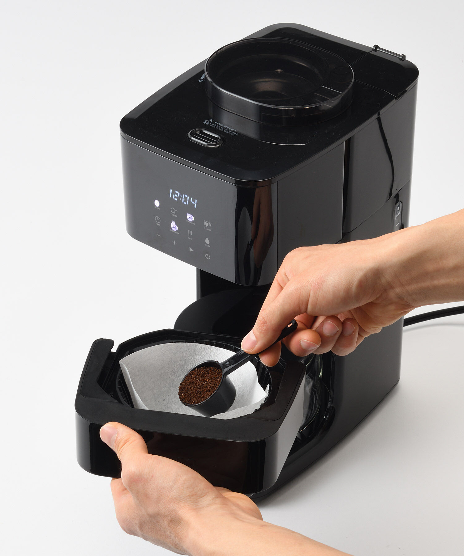 BRUNO「コーン式ミル付き全自動コーヒーメーカー」|電化製品|