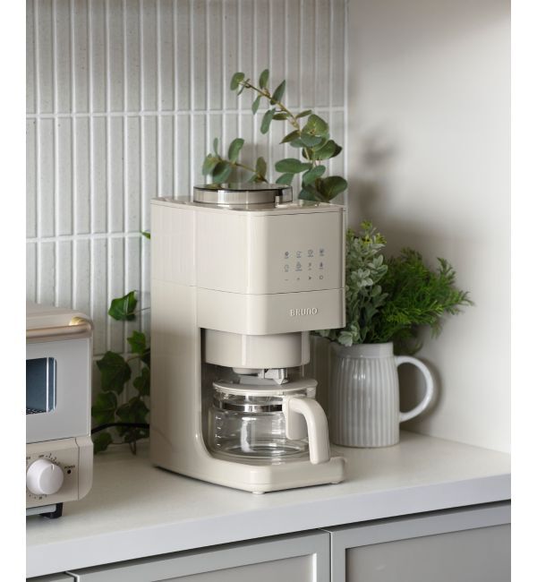 BRUNO「コーン式ミル付き全自動コーヒーメーカー」|電化製品|