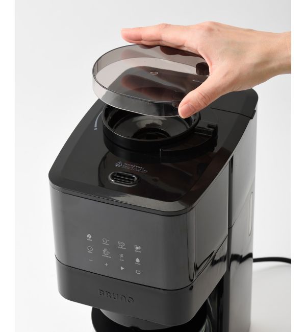 BRUNO「コーン式ミル付き全自動コーヒーメーカー」|電化製品|