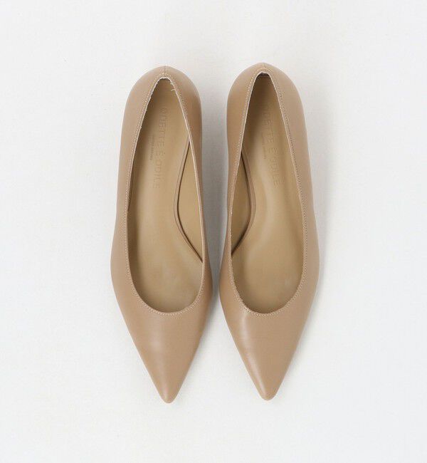 ODETTE E ODILE「ポインテッドブロックヒール パンプス35&darr;&uarr;」|パンプス|