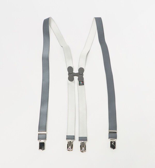 UNITED ARROWS「ナロ― ソリッド サスペンダー」|サスペンダー|DK.GRAY
