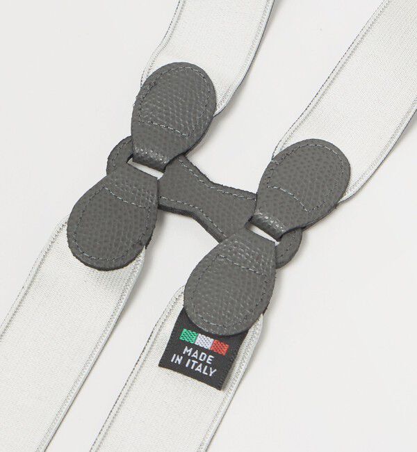 UNITED ARROWS「ナロ― ソリッド サスペンダー」|サスペンダー|