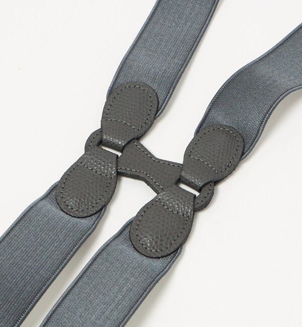 UNITED ARROWS「ナロ― ソリッド サスペンダー」|サスペンダー|