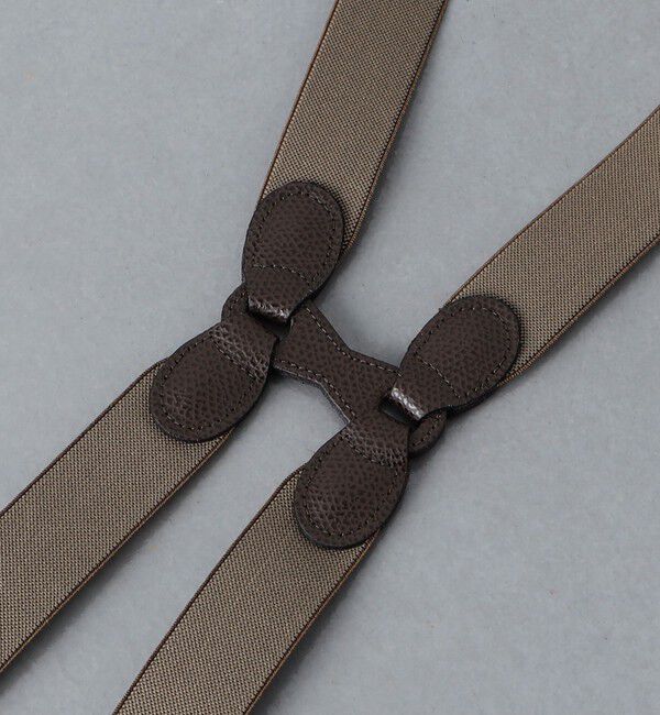 UNITED ARROWS「ナロ― ソリッド サスペンダー」|サスペンダー|