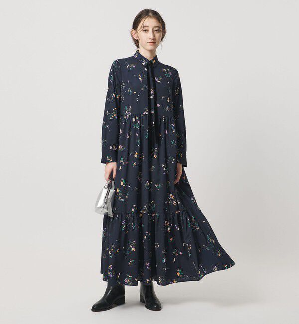 UNITED ARROWS「フラワー プリント ワンピース ‐ウォッシャブル‐」|ワンピース|