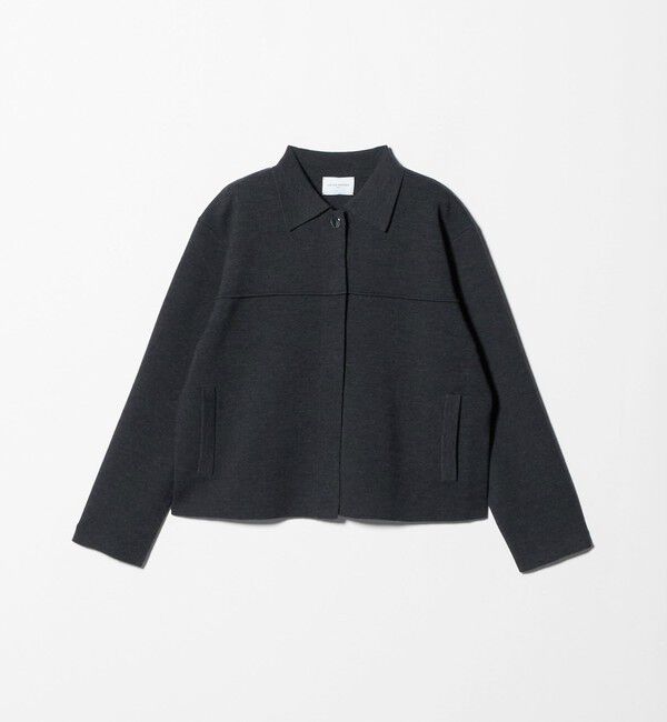 UNITED ARROWS「ミラノリブ ニット ジャケット」|カーディガン|