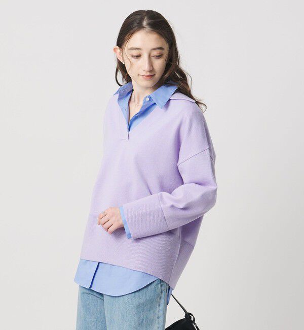 UNITED ARROWS「ウール スキッパーニット」|ニット・セーター|