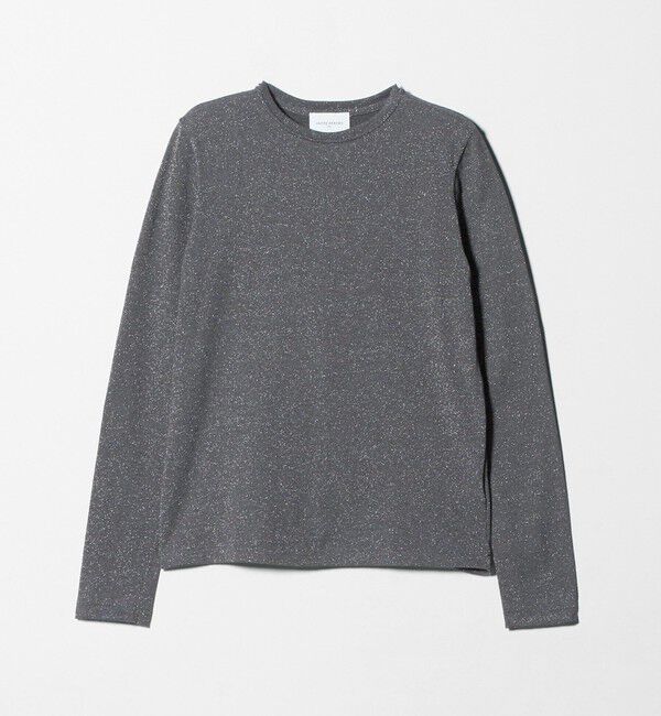UNITED ARROWS「ラメ テンジク ロングスリーブ カットソー」|Tシャツ・カットソー|