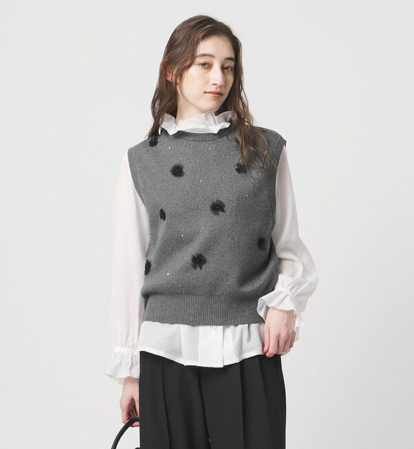 UNITED ARROWS「3D ビジュー ベスト」|ベスト・ジレ|