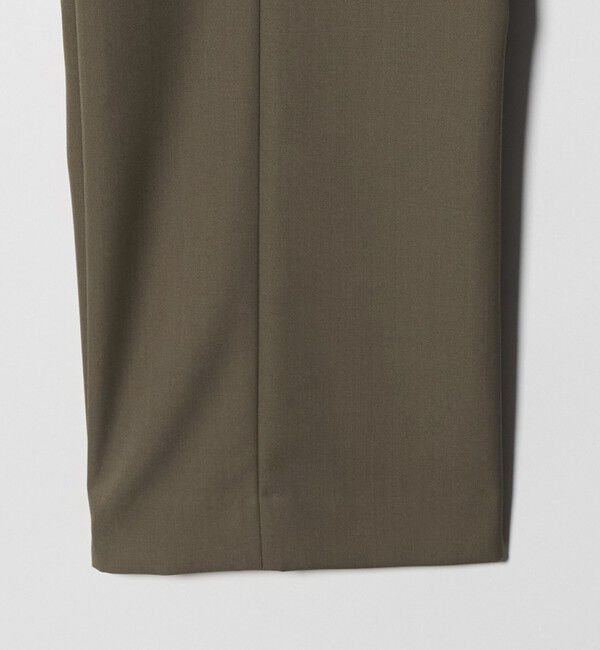 UNITED ARROWS「フォルムギャバジン モダン ストレート スラックス」|スラックス|