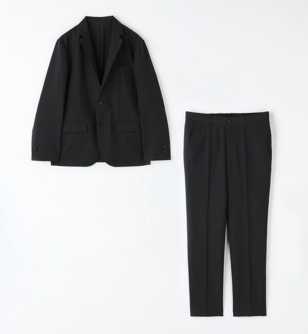 UNITED ARROWS green label relaxing「【WEB限定】JUST fit ドライPEスリムセットアップ ジャケット＆パンツ -吸水速乾・防シワ-」|テーラードジャケット|