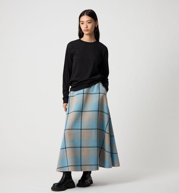 EMMEL REFINES「＜EMMEL REFINES＞EM クルーネック ロングスリーブ Tシャツ」|Tシャツ・カットソー|