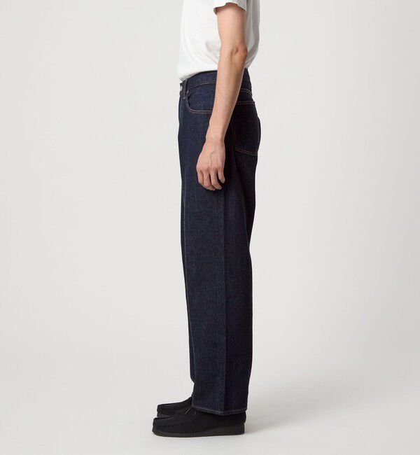 UNITED ARROWS green label relaxing「デニム ワイド テーパード W3 デニムパンツ」|デニム|