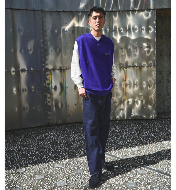 UNITED ARROWS green label relaxing「デニム ワイド テーパード W3 デニムパンツ」|デニム|