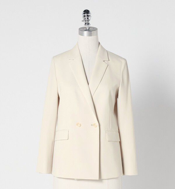 UNITED ARROWS green label relaxing「［size SHORTあり］パウドレ ダブル ジャケット ウォッシャブル ストレッチ」|テーラードジャケット|