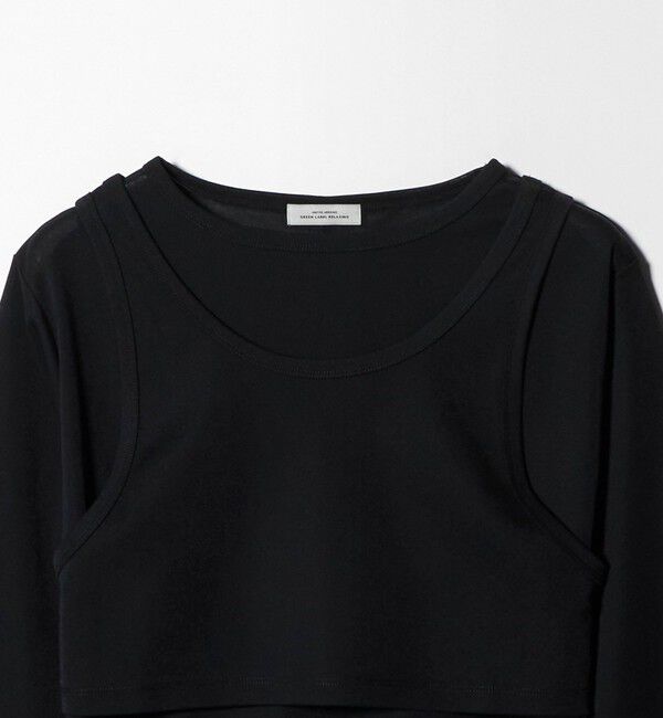 UNITED ARROWS green label relaxing「ロングスリーブプルオーバー &times; タンクトップ セット」|Tシャツ・カットソー|