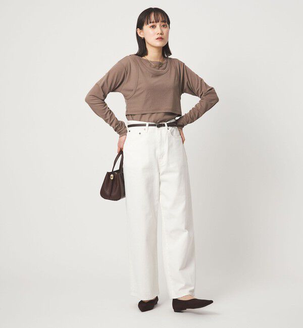 UNITED ARROWS green label relaxing「ロングスリーブプルオーバー &times; タンクトップ セット」|Tシャツ・カットソー|