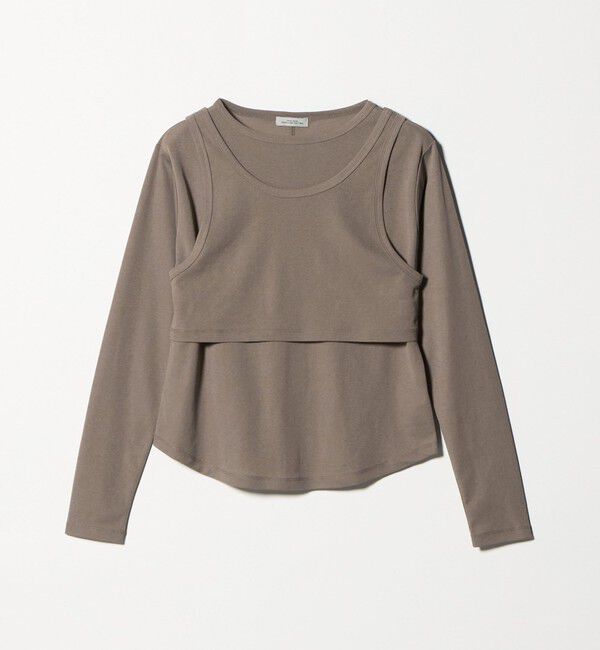 UNITED ARROWS green label relaxing「ロングスリーブプルオーバー &times; タンクトップ セット」|Tシャツ・カットソー|