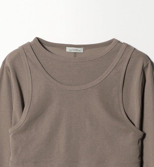 UNITED ARROWS green label relaxing「ロングスリーブプルオーバー &times; タンクトップ セット」|Tシャツ・カットソー|