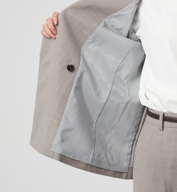 UNITED ARROWS green label relaxing「［size SHORTあり］カチリラ ダブル ジャケット  ウォッシャブル ストレッチ」|テーラードジャケット|