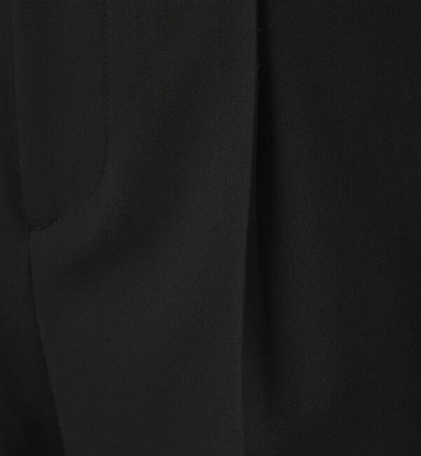 UNITED ARROWS green label relaxing「［size SHORT/TALLあり］カチリラ ストレート パンツ ブラック」|スラックス|