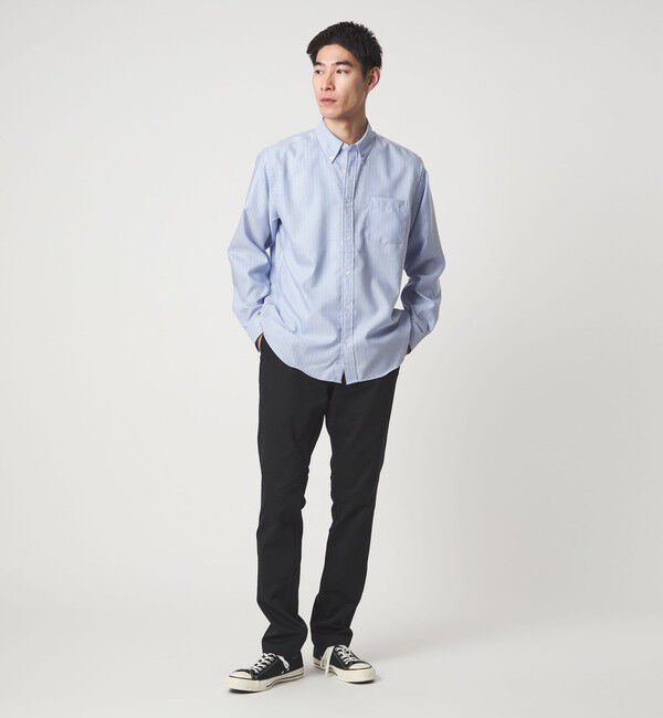 UNITED ARROWS green label relaxing「W/R オックスフォード ボタンダウン 長袖 シャツ」|シャツ・ブラウス|