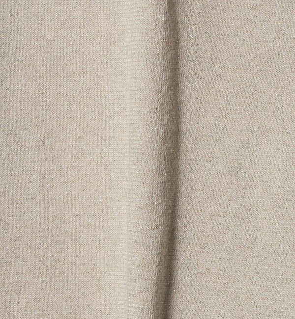 UNITED ARROWS green label relaxing「ラメ クルーネック ニット カーディガン」|カーディガン|