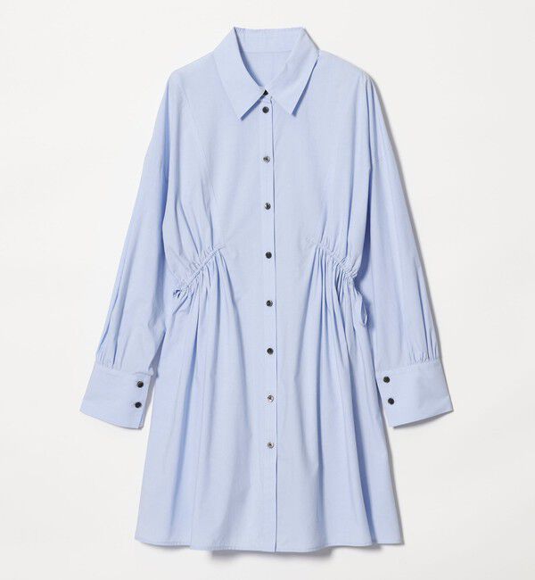 EMMEL REFINES「＜EMMEL REFINES＞EM ドロストシャツ チュニック ワンピース」|ワンピース|