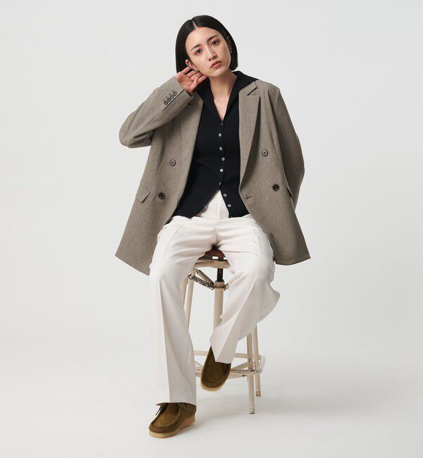 BEAUTY&YOUTH UNITED ARROWS「ポリエステルブレンド ダブルジャケット」|テーラードジャケット|