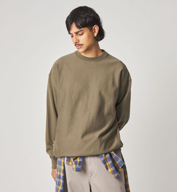 STEVEN ALAN「＜Steven Alan＞ ウラケ セットイン クルーネック スウェット」|スウェット・ジャージ|