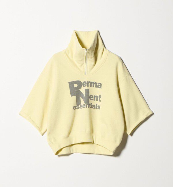 BEAUTY&YOUTH UNITED ARROWS「【別注】＜Americana＞ジップ ショートスリーブ スウェットプルオーバー」|スウェット・ジャージ|