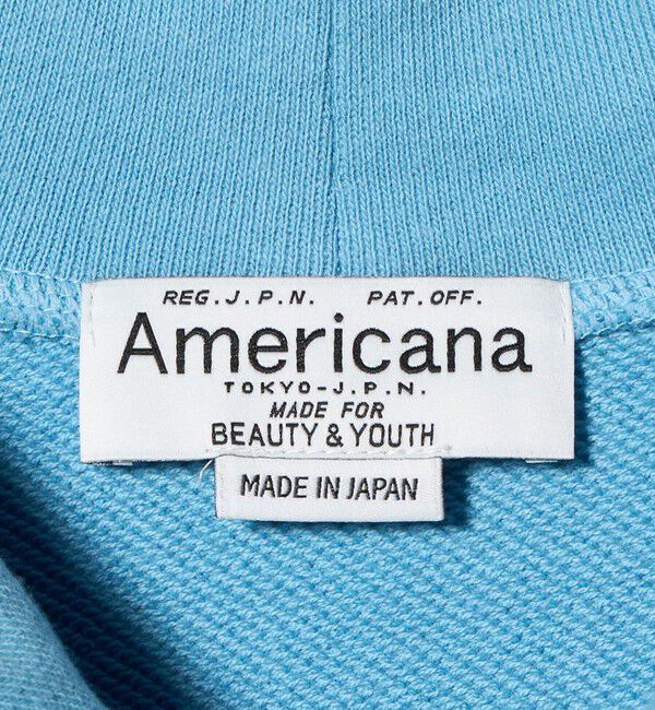 BEAUTY&YOUTH UNITED ARROWS「【別注】＜Americana＞ジップ ショートスリーブ スウェットプルオーバー」|スウェット・ジャージ|