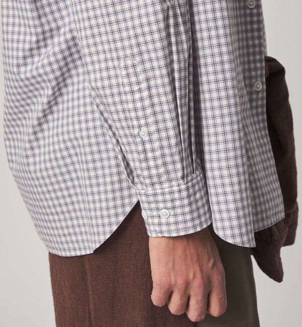 STEVEN ALAN「＜Steven Alan＞ ヘイズ チェック レギュラーカラー シャツ LOOSE」|シャツ・ブラウス|